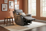 Serenity Slate Grey Ultra Infinite Position Lift Chair with Power Headrest, Heat, Massage & Wireless Charging - Ornate Home