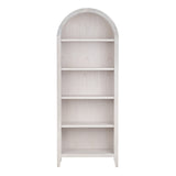 Serenity White/Tan Etagere - Ornate Home
