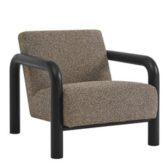 Sereno Earth/Black Boucle Accent Chair - Ornate Home