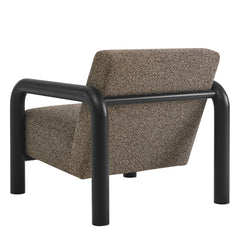 Sereno Earth/Black Boucle Accent Chair - Ornate Home