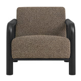Sereno Earth/Black Boucle Accent Chair - Ornate Home
