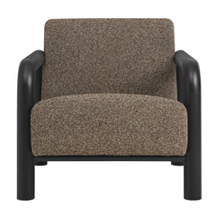 Sereno Earth/Black Boucle Accent Chair - Ornate Home