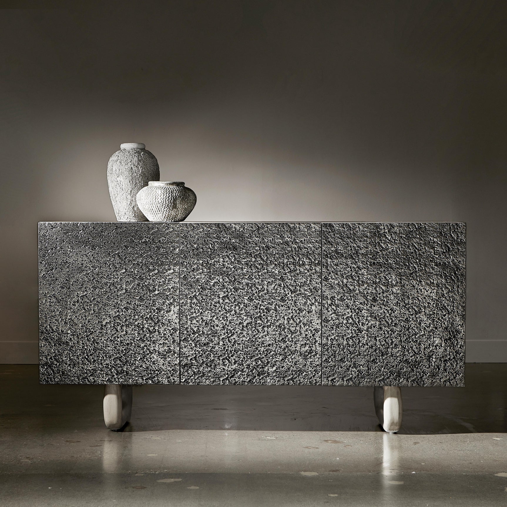 Sereno Fuso Lutra Faux Stone/Lutra Buffet - Ornate Home