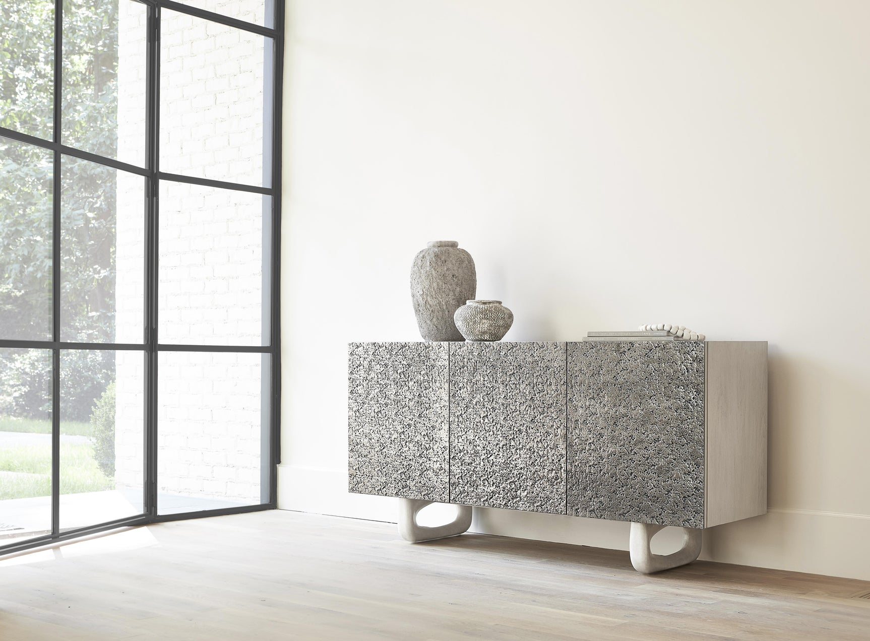 Sereno Fuso Lutra Faux Stone/Lutra Buffet - Ornate Home