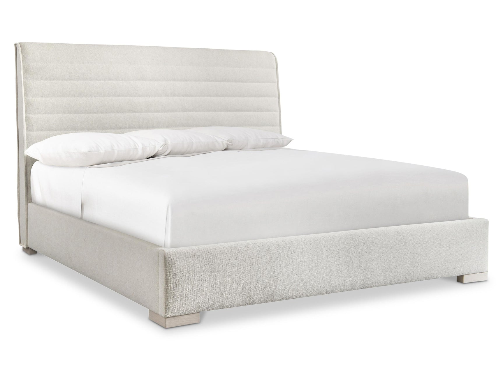 Sereno Grey Panel King Bed - Ornate Home