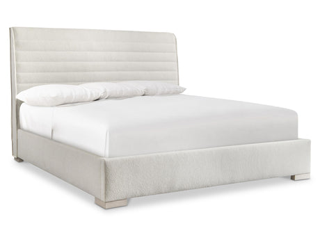 Sereno Grey Panel King Bed - Ornate Home