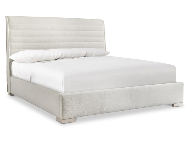 Sereno Grey Panel King Bed - Ornate Home