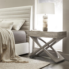 Sereno Grey Panel King Bed - Ornate Home