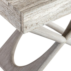Sereno Grigio Nightstand - Ornate Home