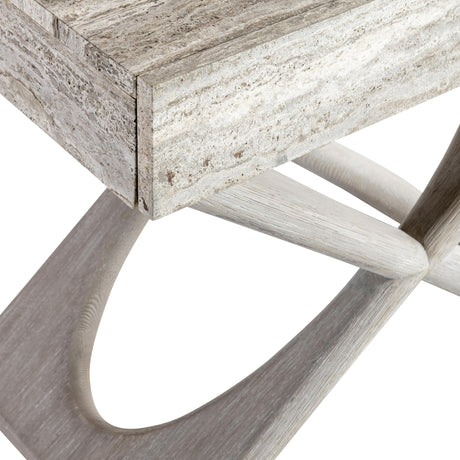 Sereno Grigio Nightstand - Ornate Home