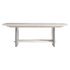 Sereno Lutra Faux Stone Dining Table - Ornate Home