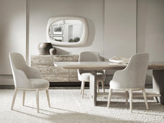 Sereno Lutra Faux Stone Dining Table - Ornate Home
