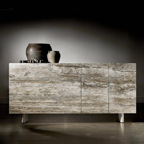 Sereno Lutra Faux Stone/Lutra Buffet - Ornate Home