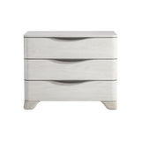 Sereno Lutra Faux Stone/Lutra Nightstand (37" W) - Ornate Home