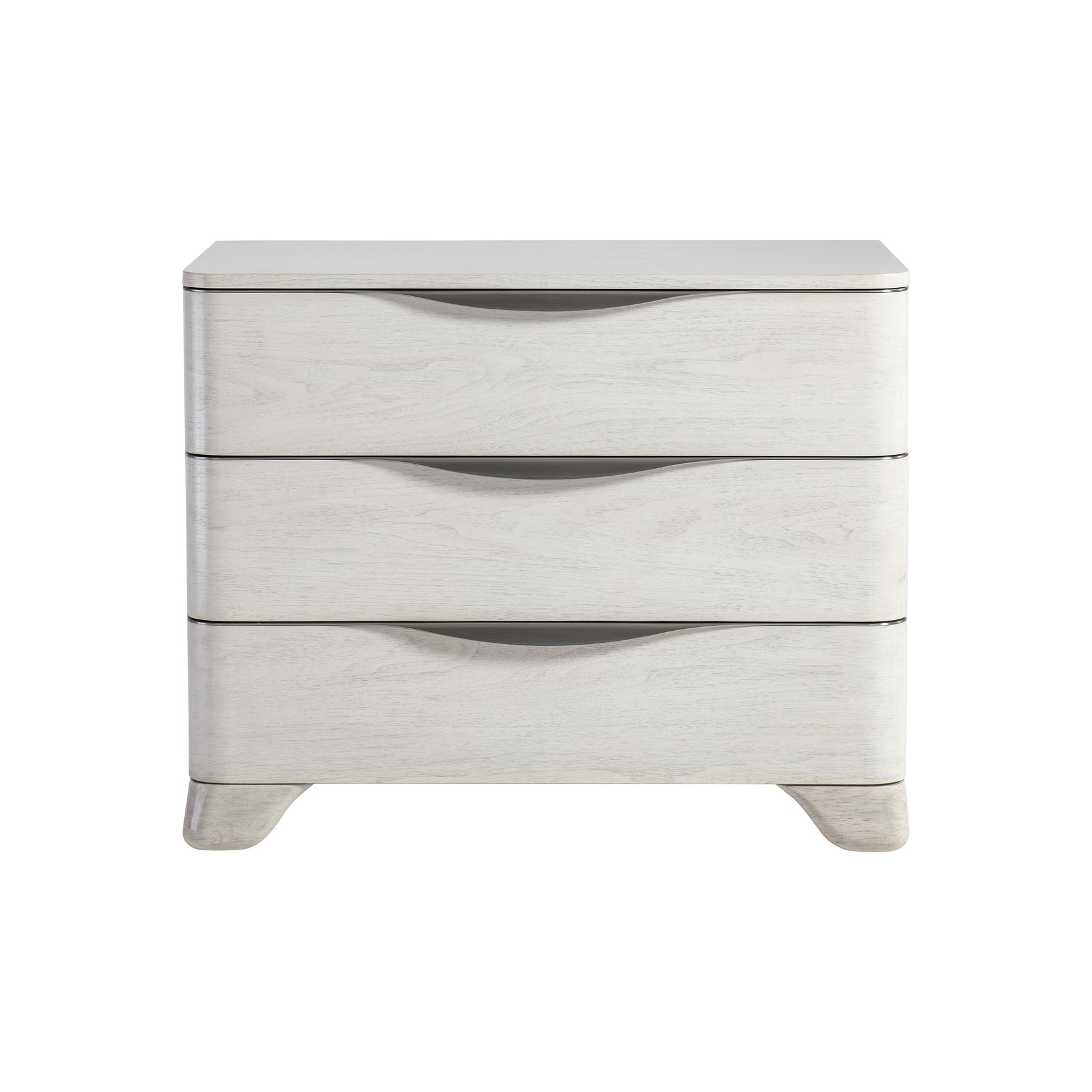 Sereno Lutra Faux Stone/Lutra Nightstand (37" W) - Ornate Home