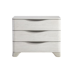 Sereno Lutra Faux Stone/Lutra Nightstand (37" W) - Ornate Home