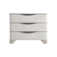 Sereno Lutra Faux Stone/Lutra Nightstand (37" W) - Ornate Home