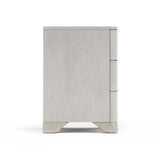 Sereno Lutra Faux Stone/Lutra Nightstand - Ornate Home