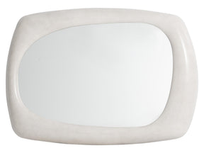 Sereno Lutra Faux Stone Mirror - Ornate Home