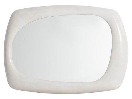 Sereno Lutra Faux Stone Mirror - Ornate Home