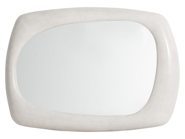 Sereno Lutra Faux Stone Mirror - Ornate Home
