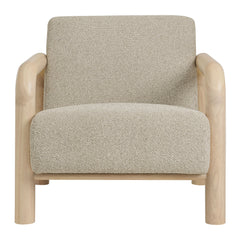 Sereno Marble Oak Boucle Accent Chair - Ornate Home