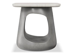 Sereno Sasso/Lutra Side Table - Ornate Home