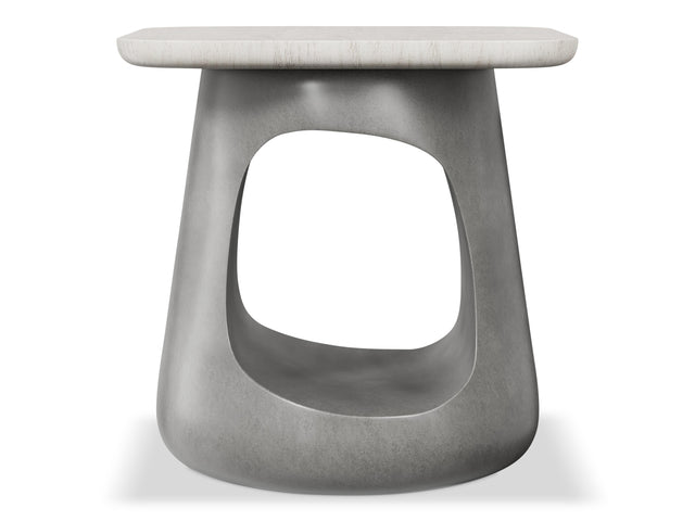 Sereno Sasso/Lutra Side Table - Ornate Home