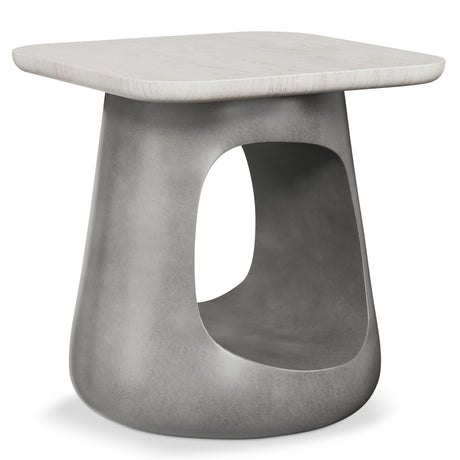 Sereno Sasso/Lutra Side Table - Ornate Home