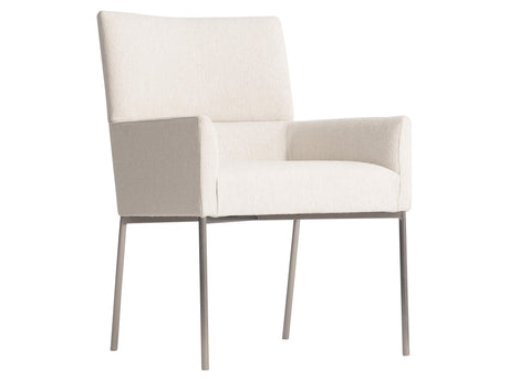 Sereno White/Cream Arm Chair - Ornate Home