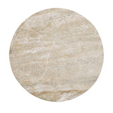 Serpe Light Beige Side Table - Ornate Home