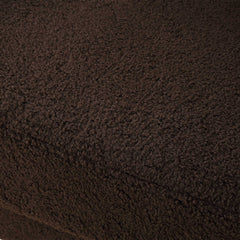 Serpentine Brown Fabric Accent Chair - Ornate Home