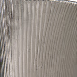 Serpentine Clear/Bright Nickel Round 60" Dining Table - Ornate Home