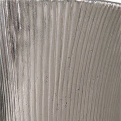 Serpentine Silver/Nickel Dining Table - Ornate Home