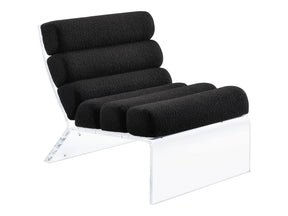 Serreta Black Accent Chair - Ornate Home