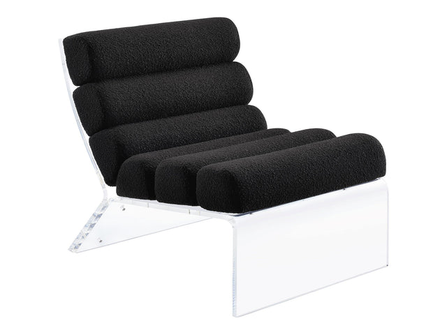 Serreta Black Accent Chair - Ornate Home