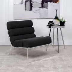 Serreta Black Accent Chair - Ornate Home