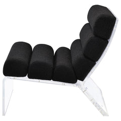 Serreta Black Accent Chair - Ornate Home