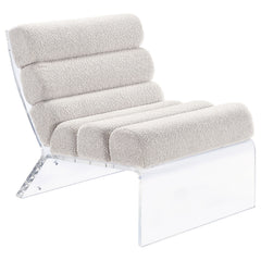 Serreta Ivory Accent Chair - Ornate Home