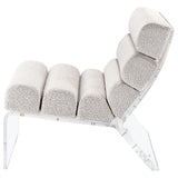 Serreta Ivory Accent Chair - Ornate Home