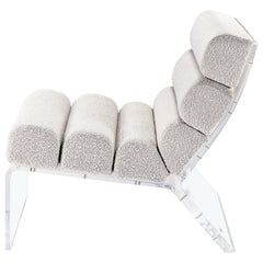 Serreta Ivory Accent Chair - Ornate Home