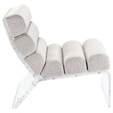 Serreta Ivory Accent Chair - Ornate Home