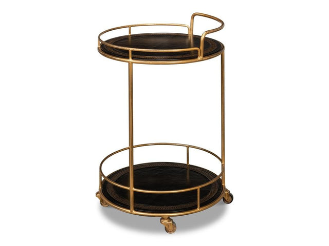 Server Brown Side Table - Ornate Home