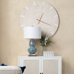Sessums Blue Table Lamp - Ornate Home