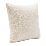 Set of (2) 16" Square Accent Pillows in Bone Boucle Textured Fabric by Diamond Sofa - Ornate Home