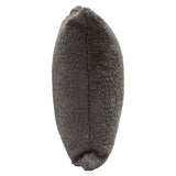 Set of (2) 16" Square Accent Pillows in Charcoal Boucle Textured Fabric by Diamond Sofa - Ornate Home