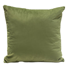 Set of (2) 16" Square Accent Pillows in Sage Green Velvet by Diamond Sofa - Ornate Home