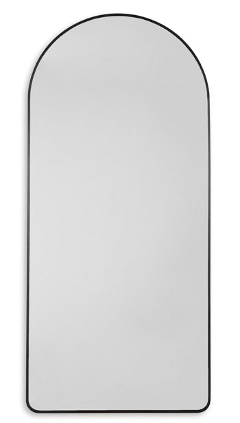 Sethall Black Floor Mirror (Online Special Price) - Ornate Home