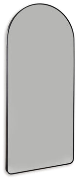 Sethall Black Floor Mirror (Online Special Price) - Ornate Home