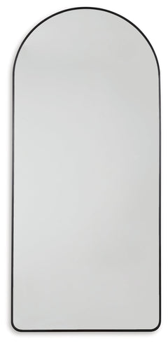 Sethall Black Floor Mirror - Ornate Home